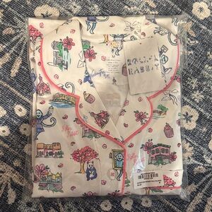 Roller Rabbit Georgetown Pajamas Medium Polo Version NWT